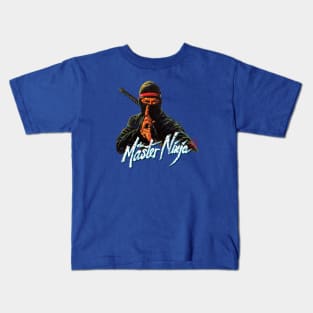 The Master Ninja Martial Arts Vintage Kids T-Shirt